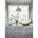 Frenchman Bay 4 Light 14.38 inch Antique Nickel Semi-Flush Mount Ceiling Light, Design Series